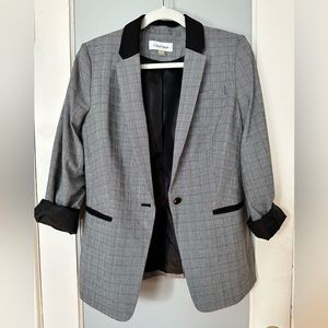 Calvin Klein Plaid Blazer
